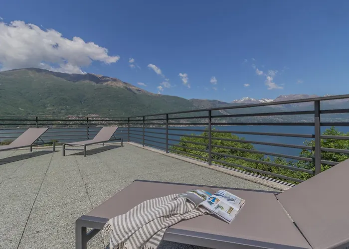 25 Bilocale Con Vista - Brezza Del Lario 아파트 데르비오